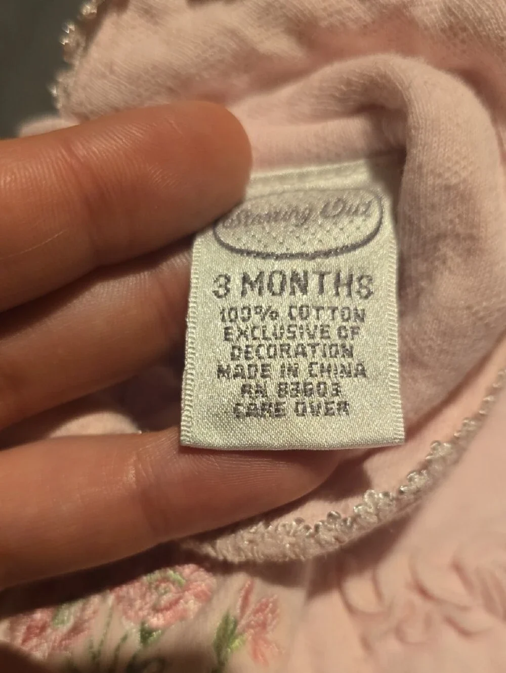 Starting Out Pink Cotton Top & Diaper Cover Set